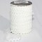 The Ribbon People White Woven Edge Ric Rac Christmas Craft Ribbon 0.25" x 220 Yards